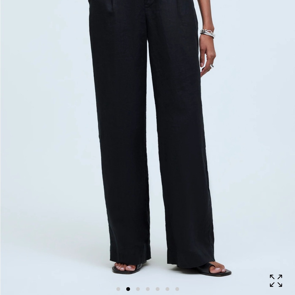 The Harlow Wide-Leg Pant in 100% Linen